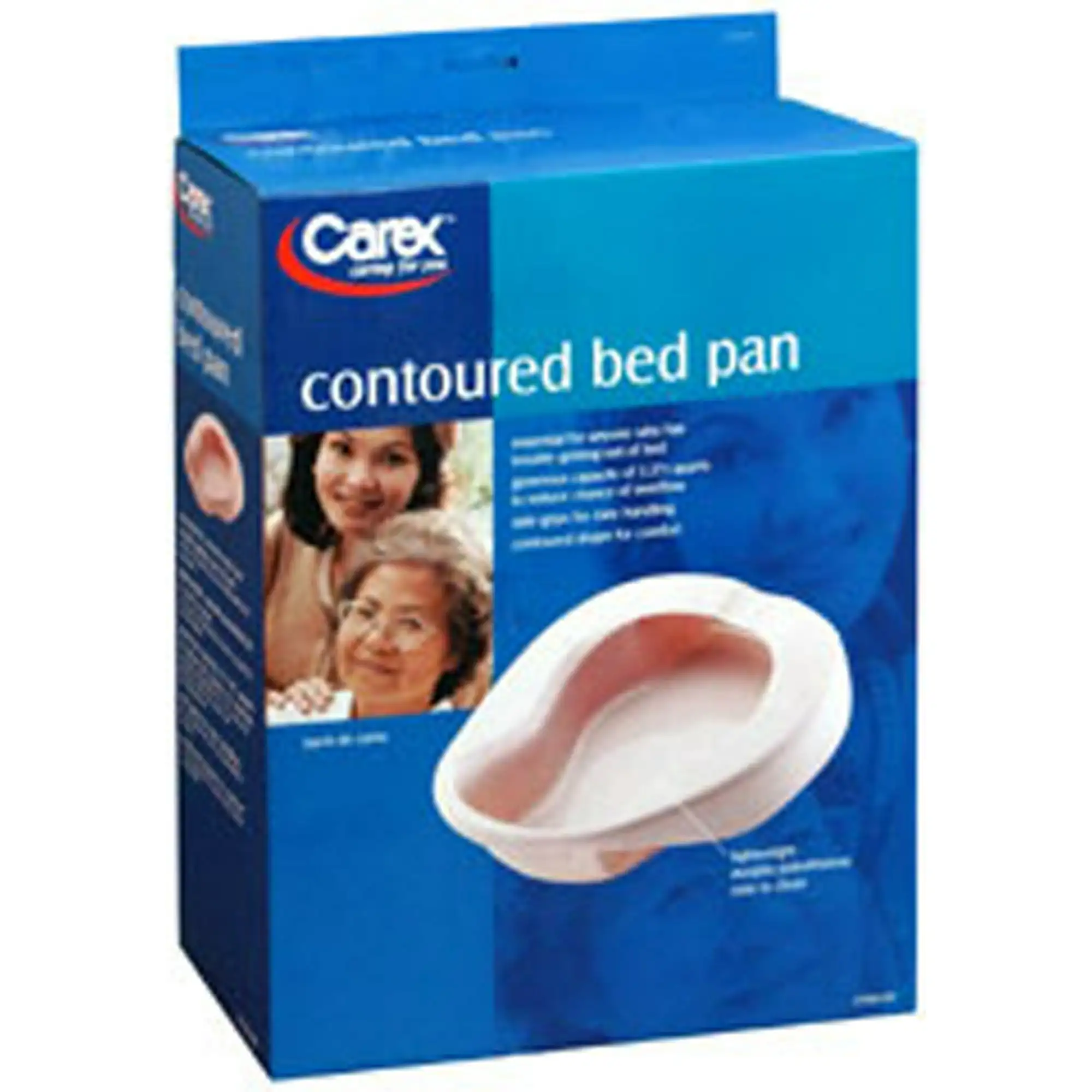 

Контурная кастрюля Carex для пожилых людей, широкое сиденье для добавления комфорта, вместимость 108, унция жидкости, 1 шт.