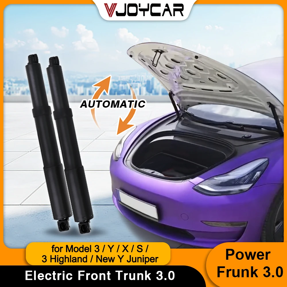 Latest Auto Electric Frunk for Tesla Model 3 Y S X 3 Highland Anti-Pinch Automatic Power Front Gate Lifting Closer Accessories