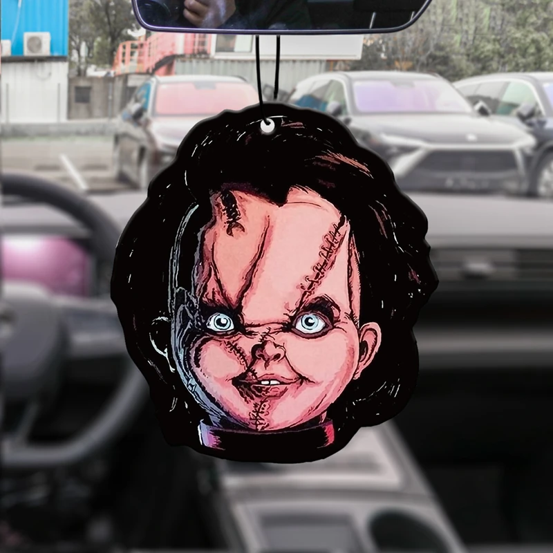 Classic horror movie characters Christmas tree decoration party gift car incense car perfume perfume lasting fragrance pendant a