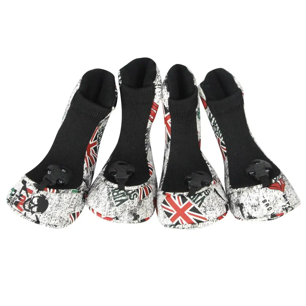 

4 шт./компл., головной убор для спортивной клюшки из искусственной кожи, деревянный чехол для клюшки со сменным номером. Бирка