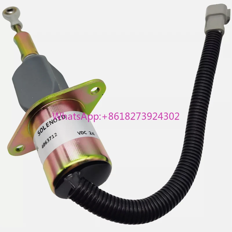 

DIESEL SOLENOID 4063712 Generator 6CT 8.3L 4LE2 engine flameout switch excavator