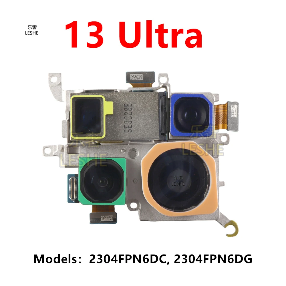 

Big Rear View Back Camera For Xiaomi 13 Ultra Front Selfic Facing Main Backside Camera Phone Flex Cable Replacement
