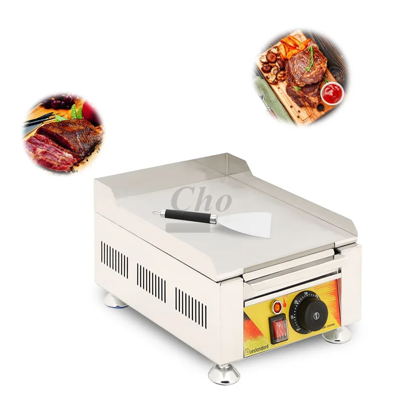 

Household Mini Griddle Commercial Small Fried Steak Machine Grilled Squid Teppanyaki Hand Cake Machine Equipment