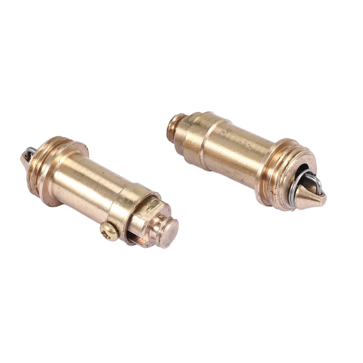 

ABKM 6 PCS Sink Plug Replacement Basin Bath Waste Click Clack Spring Brass Plug Bolt for Kitchen Sink Bath Tub Drain Stopper