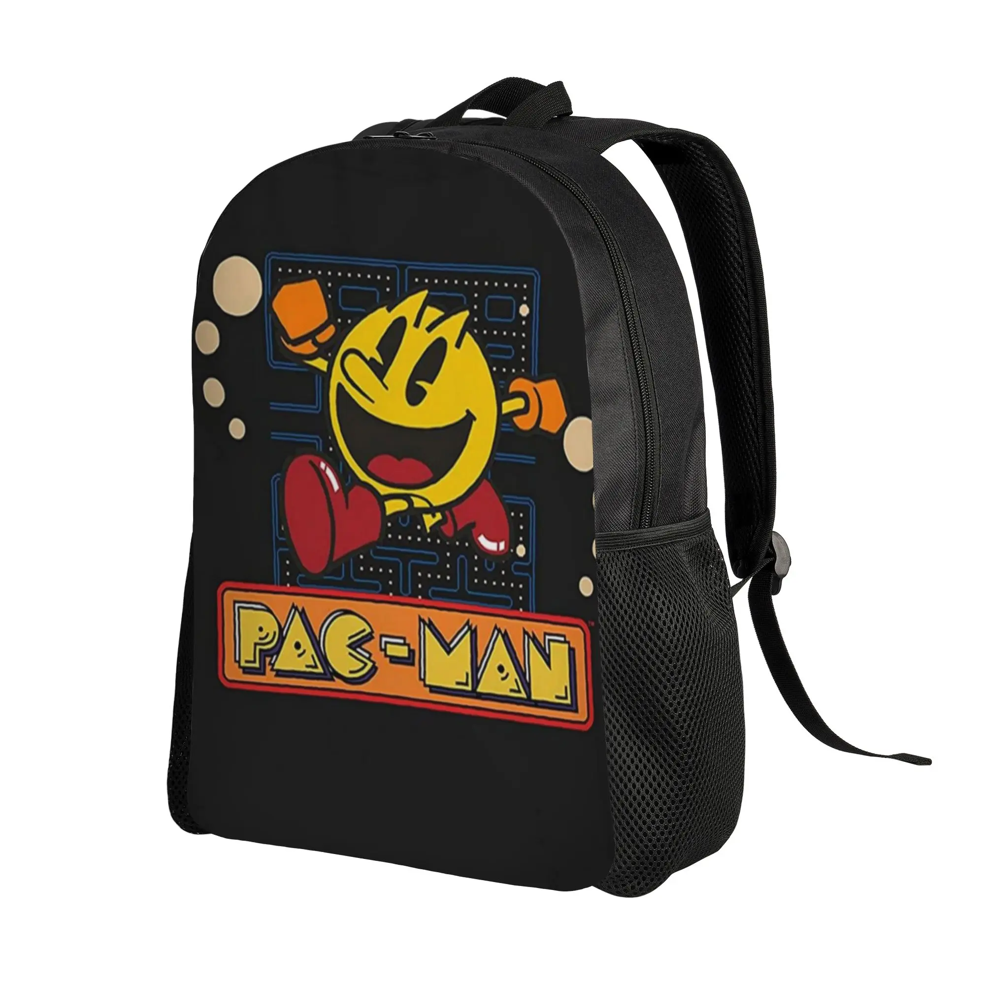 Back to school season Yellow (3) Backpack Pac-Man Female Fashion Backpack