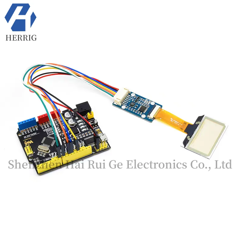 

Micro Snow 1.51-inch transparent OLED display module with built-in SSD1309 chip screen driver SPI communication