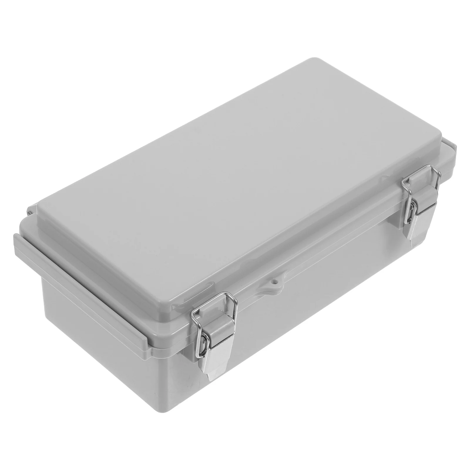 

Weatherproof Junction Box 150x150x90mm Grey Transparent Electrical Outdoor Use Waterproof Cable Connection for cable