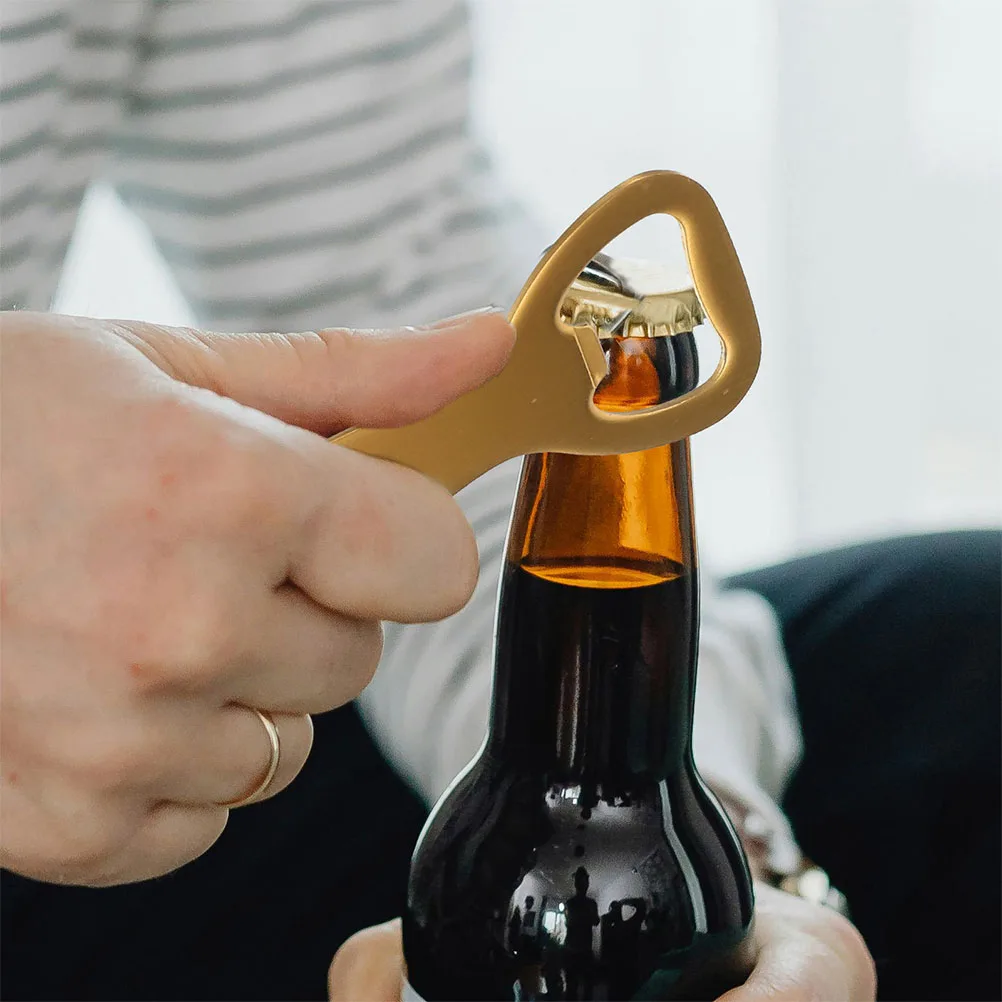 

3pcs Bottle Opener Stainless Steel Vial Mini Cap Remover Portable MultiFunction Liquid Beer Tool Small Breaker Glass