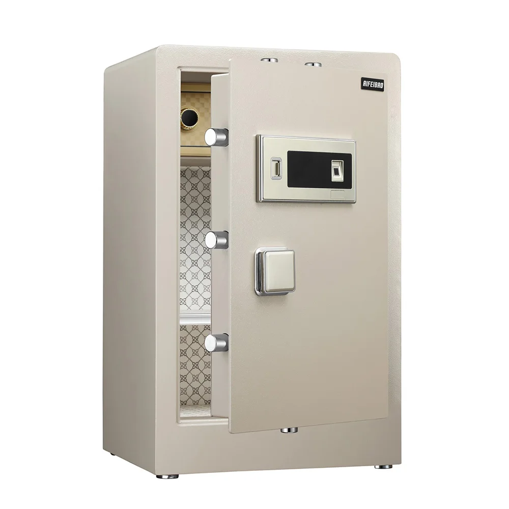 

Portable Fingerprint Stash Safe Box Money Storage Safe Alarm