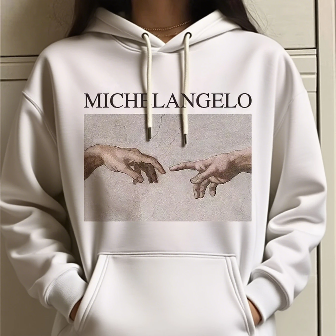 

Graphic Printing Autumn and Winter Pure Cotton Men's and Women's Hoodies Casual Outdoor Street Sports Training Brand Trend