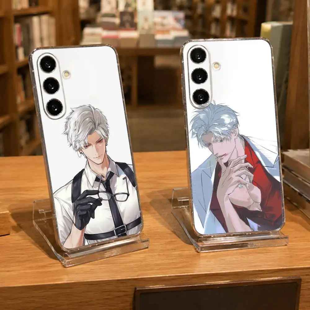 deep and love Aloof Sylus-s Clear Hard Phone Case For Samsung A71, A70, A52, A51, A40, A30,Transparent Cover