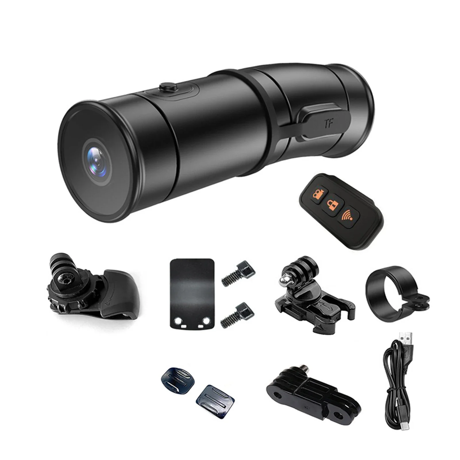 Full HD 2K Helmet Camera WiFi Dual UHD Wearable Bike Bicycle Action Cam Waterproof Motorcycle DVR Dash Cam Vlog Video Recorder