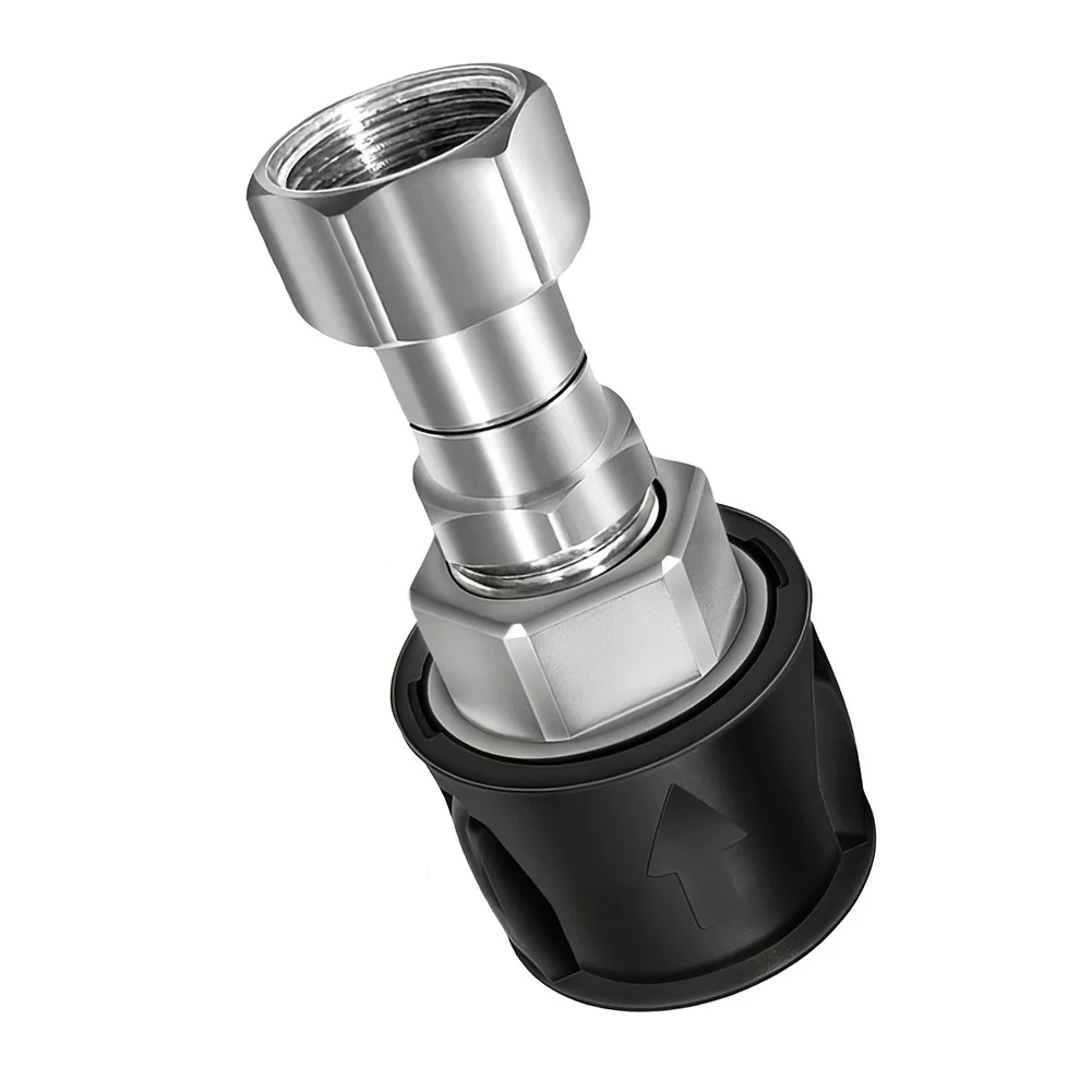 Rotary Swivel Joint for High Pressure Washer Featuring 360 Degree Movement Stainless Steel Construction for Karcher K2