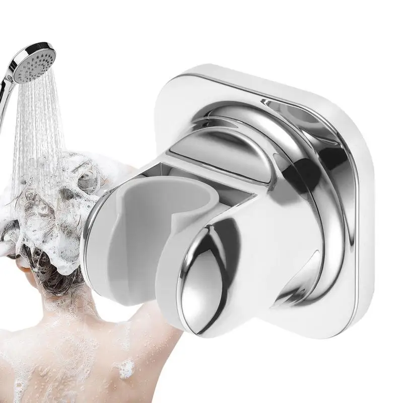 Shower Head Holder Nail-Free Adjustable Installation Removable Hand Showerhead Holder Suitable For Kitchen Home Bathroom