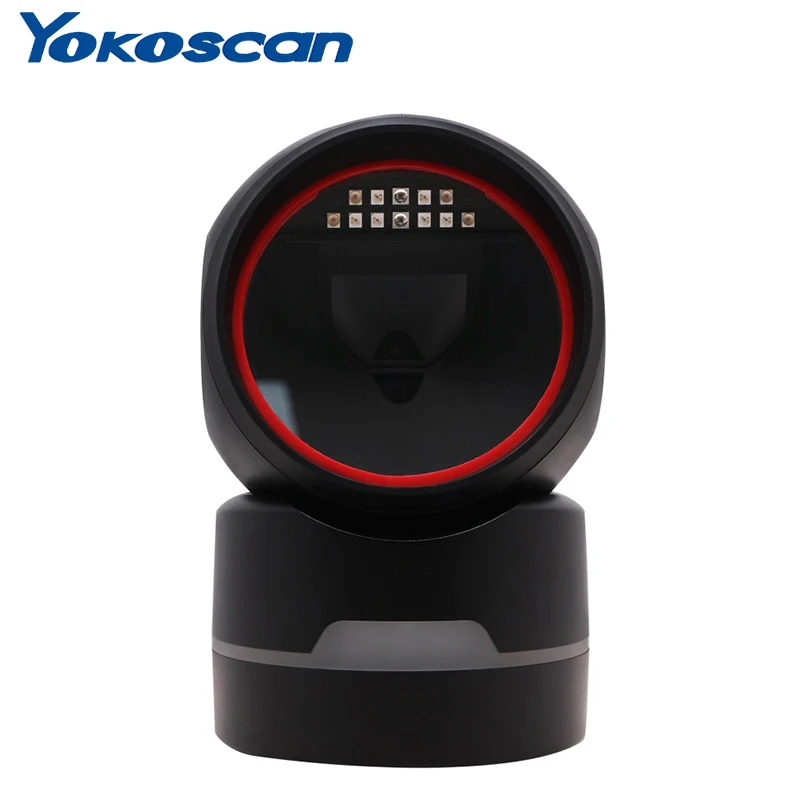 Imagem -04 - Custo-eefective Highgrade Luz Anel Desktop Omni-direcional Hands 1d 2d qr Scanner de Código de Barras Usb Rs232 para o Supermercado Mp6800