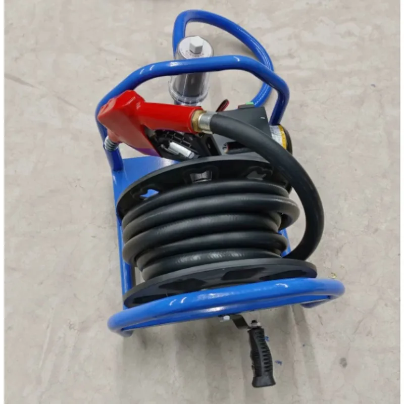 Portable 380W Diesel Oil Pump 12V 24V 220V 50L/min Small Fuel Transfer Pump for Tanker Vehicle - Electric Driven