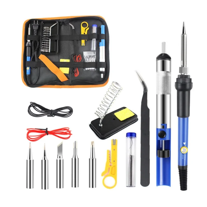 

15PCS Soldering Iron Kit 60W Soldering Set Electric Soldering Irons