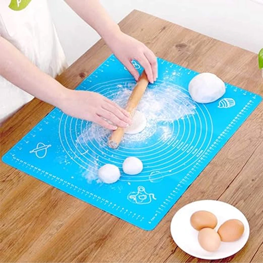 Silicone Mat Kitchen Kneading Dough Baking Mat Dough Pads Tools Sheet Accessories Cooking Tool