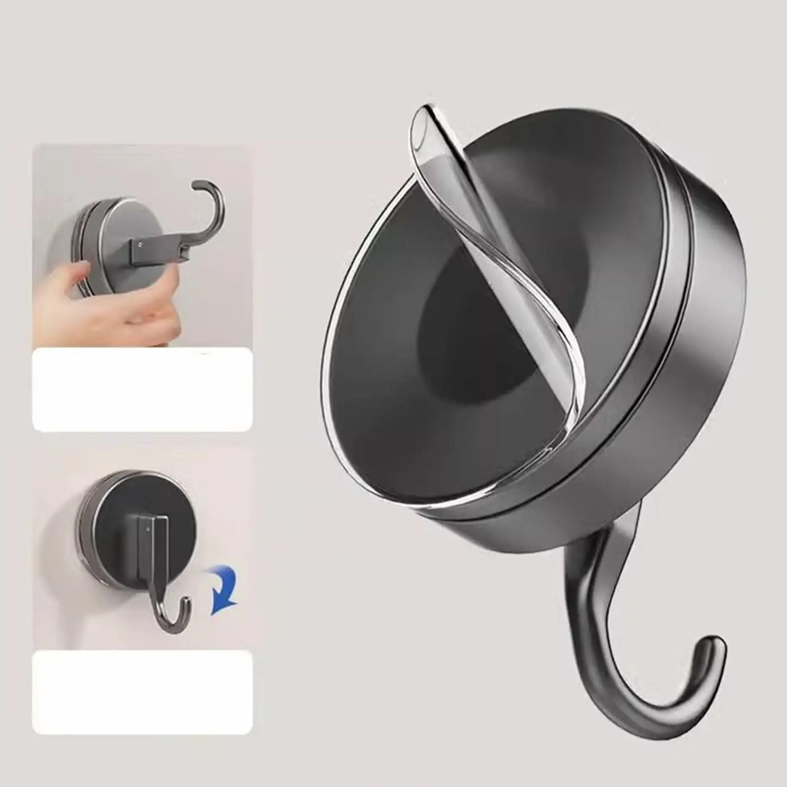 

Shower Suction Cup Hooks No Drilling Adjustable Waterproof Hanger Suction Cup Hooks For Door Wreaths For Bedroom Living Room