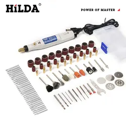 Hilda 18v彫刻ペンミニドリル回転工具研削アクセサリー付き多機能ミニ彫刻ペン