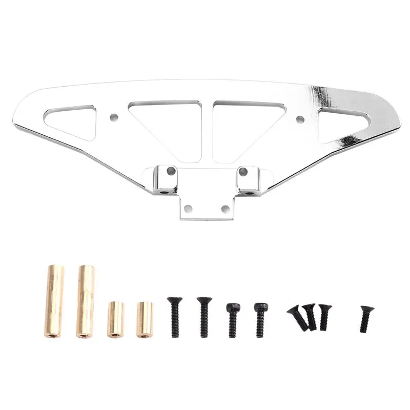 

A63T-RC Car Front Anti-Collision Kit For MJX 1/14 Scale Models(14301, 14302 14303, 14304)- Silver Accessories Set Upgrades