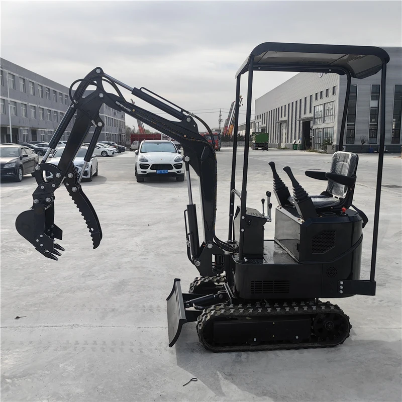 Multifunctional Cab Backhoe Loader Customize Construction Tools Ton Excavators EPA EURO5 Engine Home Garden Accessories Tool