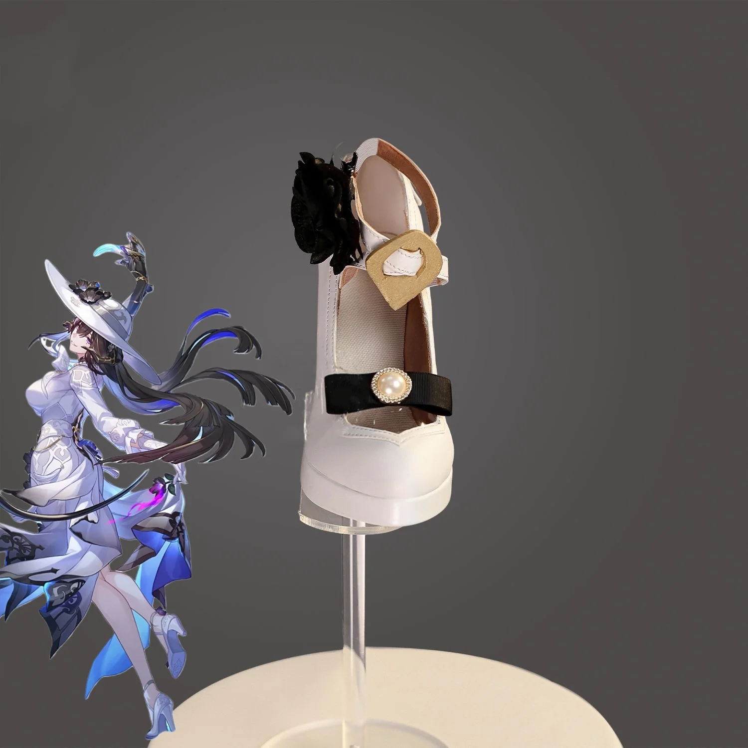 Honkai Star Rail Constance The Dahlia Cosplay Buty do Gry Anime Constance Akcesoria Rekwizyty Kostiumy Halloween dla Kobiet i Mężczyzn