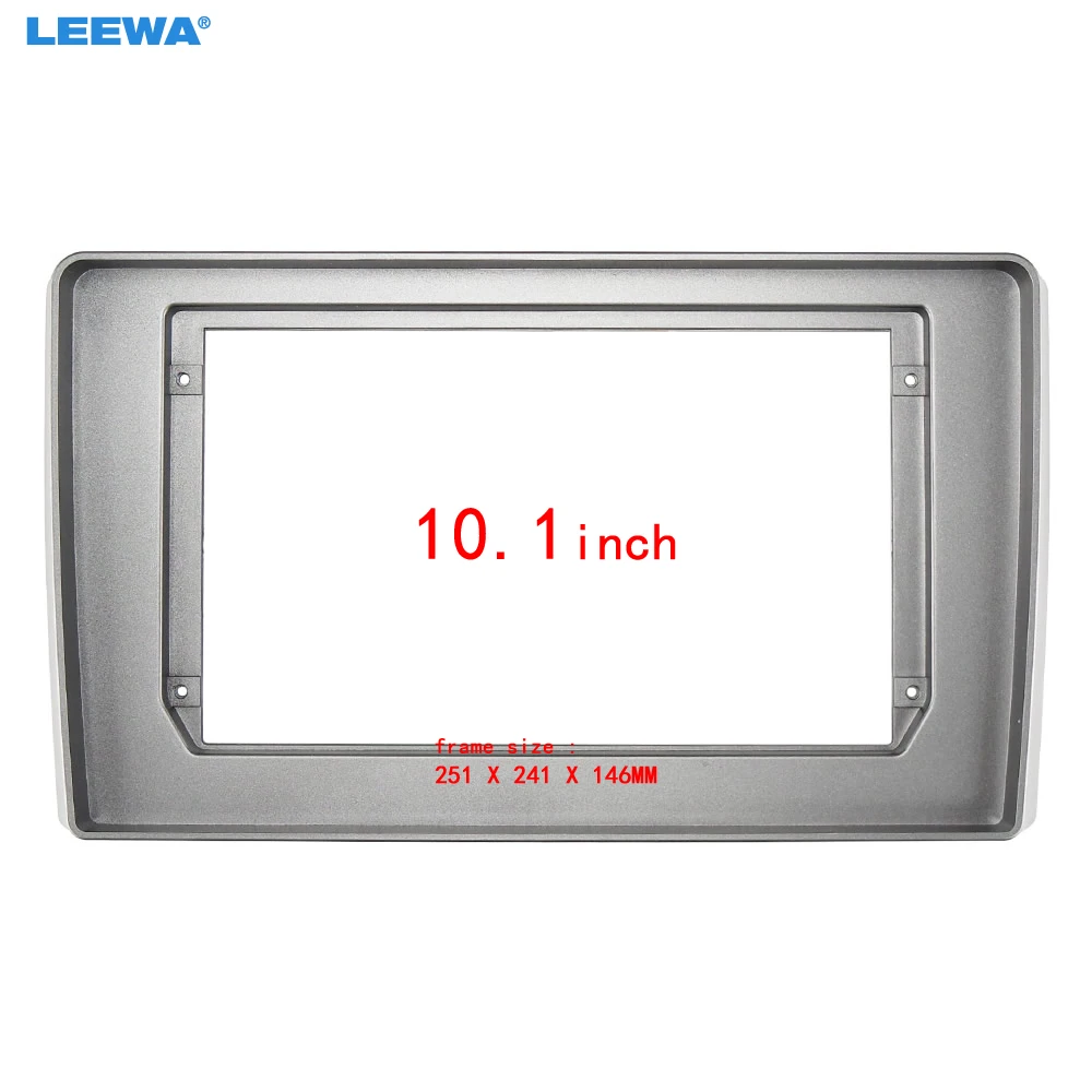 

LEEWA Car Audio 10.1" Big Screen Head Unit Dash Fascia Panel Frame Kit Adapter For Honda Element 2002-2006 Radio Dash Frame