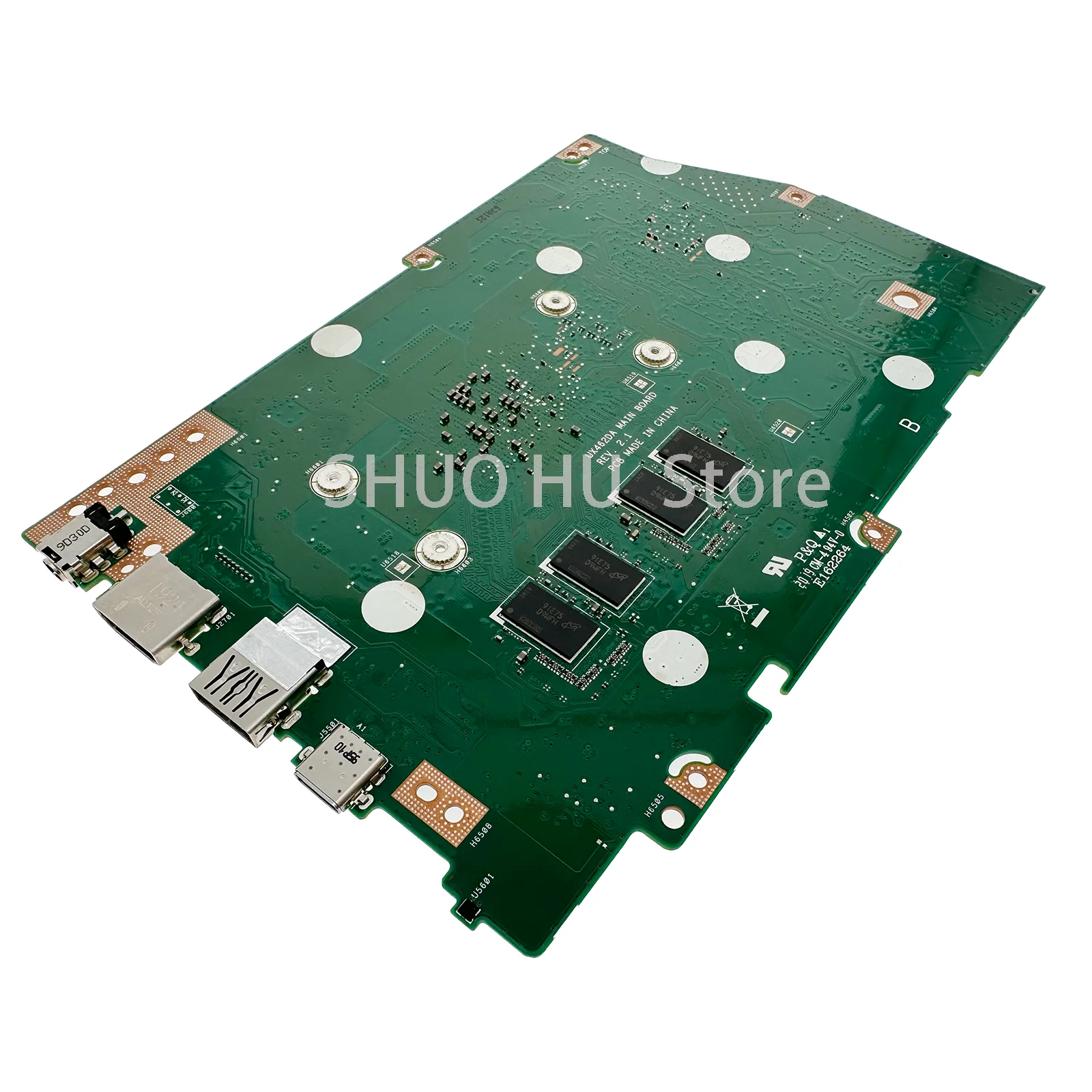 KEFU UX462DA Q406DA Motherboard Für ASUS UX462D UM462DA UM462D Q406D Laptop Mainboard CPU: R3 R5 R7 3th Gen RAM: 8GB 100% Test