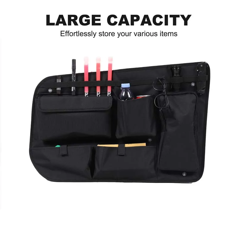 Oxford Cloth Car Trunk Side Window Storage Hanging Bag Organizer Stowing Accessories For Land Rover Discovery 4 LR4 2010-2016