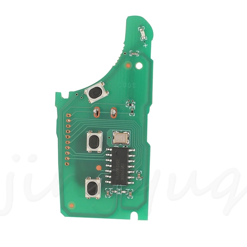 Jingyuqin منتج جديد لكيا 2009-2014 95430-1P001/1P000 مفتاح شفرة HU134 3 أزرار مفتاح السيارة عن بعد فوب 433MHZ FSK/ASK ID46 رقاقة