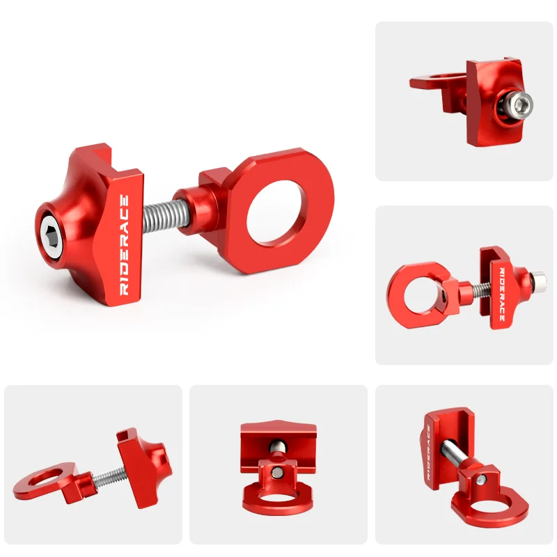 1/2Pcs Bicycle Chain Adjuster Tensioner Fastener Bike Chain Tensioner Pull Tight Screw Bolts For BMX Fixie Cycling Single Speed