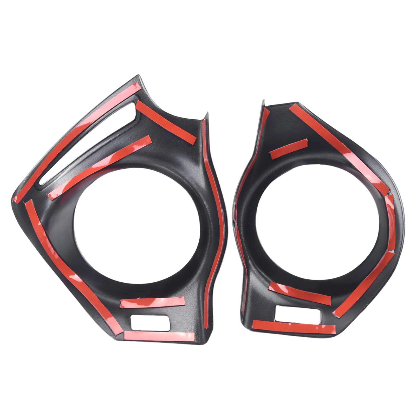 

Накладки на боковые воздуховоды из черного карбона, декоративные накладки на вентиляционные отверстия, 350