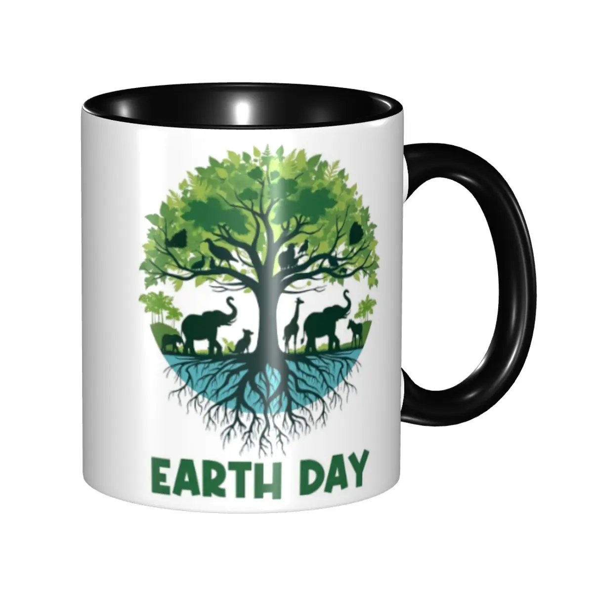 

55 День Земли, 2025, 22 кружка, забавные керамические кофейные чашки, чайные кружки, чашка для молока, посуда для напитков, подарок для друзей