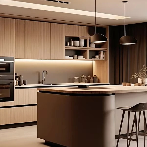 Custom Premium Solid Wood Kitchen Island - Modular Design for Small Spaces, Foldable, Wheeled, Waterproof