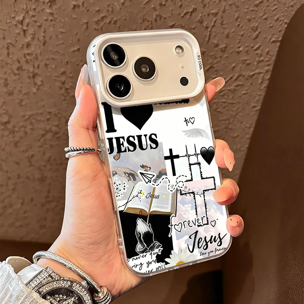 God Love You Aesthetics IMD Phone Case For Samsung Galaxy S26 S24 S25 Plus S23 Note 20 Ultra A36 A54 A55 A26 A56 A35 Hard Cover