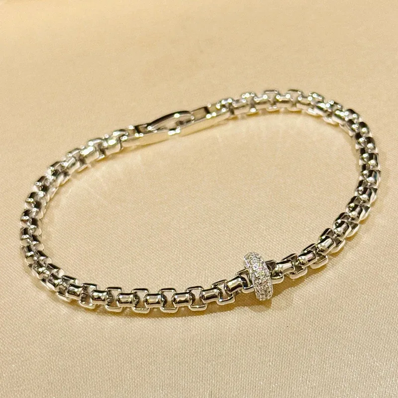 

SENLIN Luxury Brand Pure 925 Sterling Silver Jewelry For Rock Design Vintage Silver Diamond Steam Punk Jewelry Party Bracelet