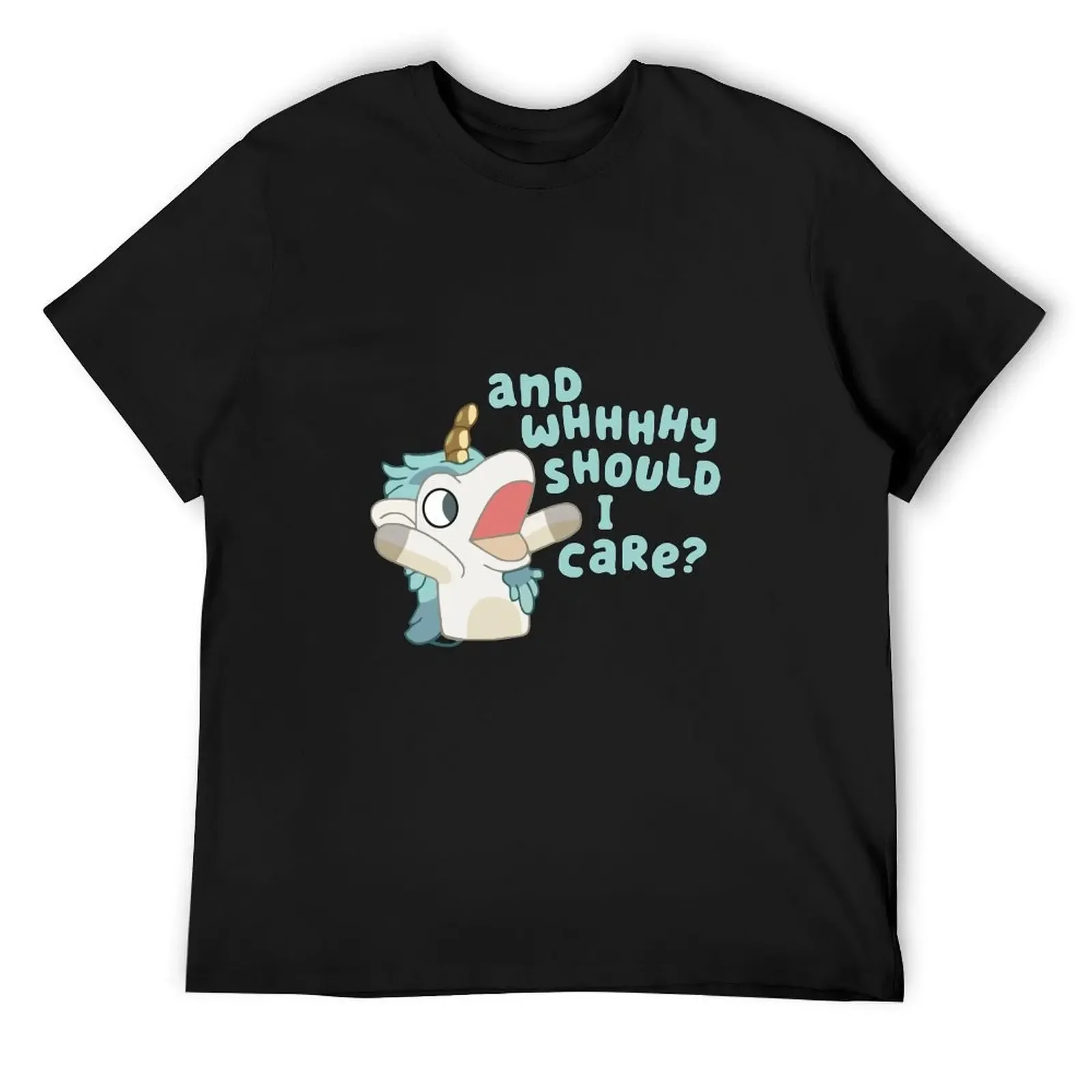 Annnd Why Should I Care Shirt, Unicorse T-Shirt plain oversized graphic tee oversizeds quick-drying funny t shirts for men