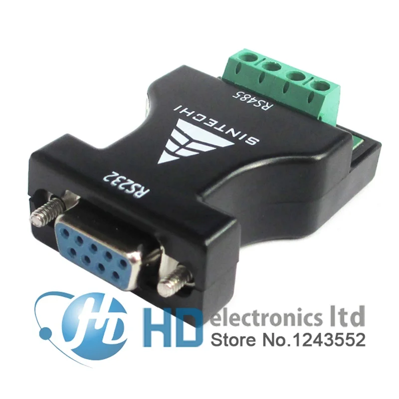 RS232 to RS485 adapter switch 232 turn 485 adaptor 485 communication adapter converter