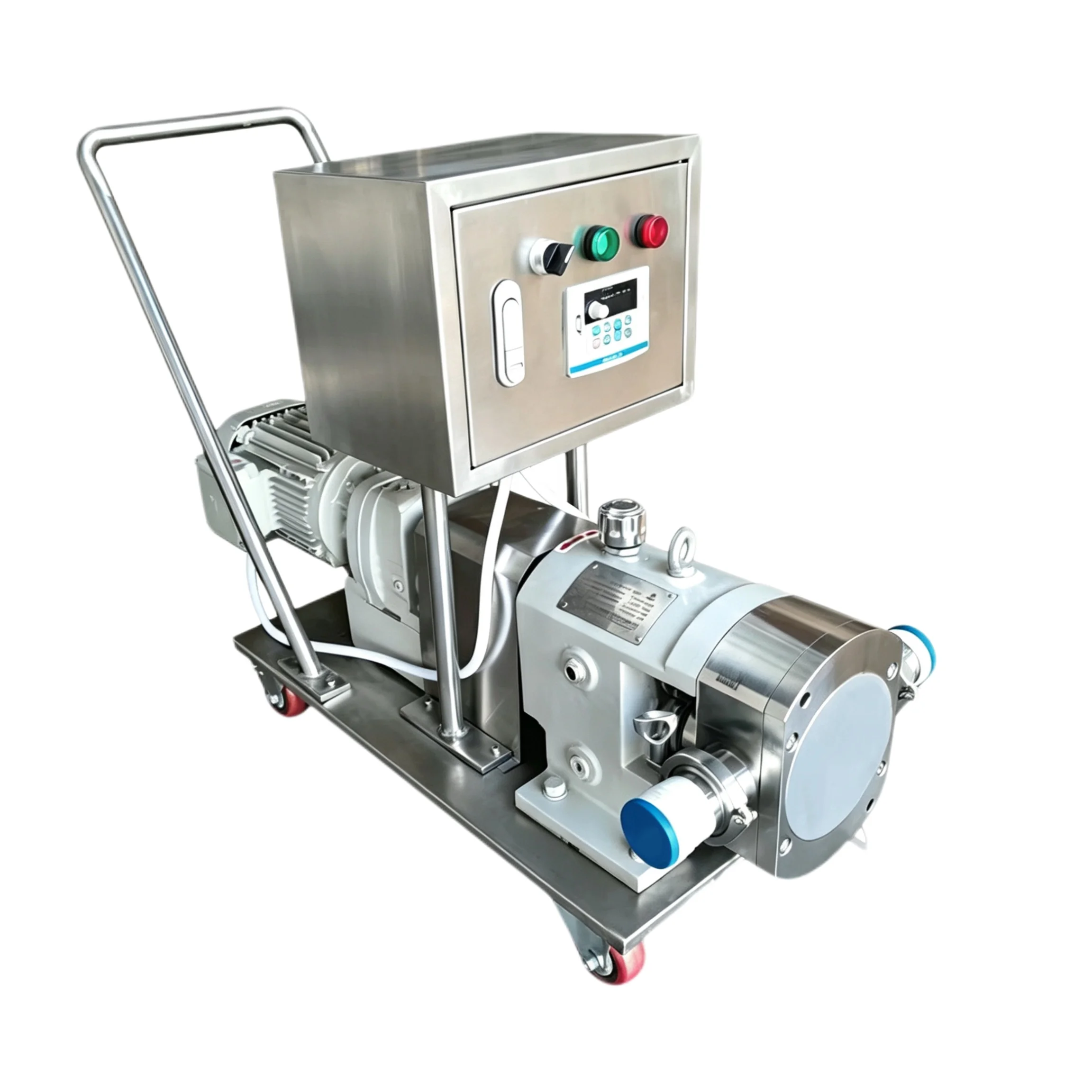 Versatile Sanitary Rotary Lobe Pump for Daily Chemical High Viscosity Liquid Soap Shampoo and Cosmetic Lotion