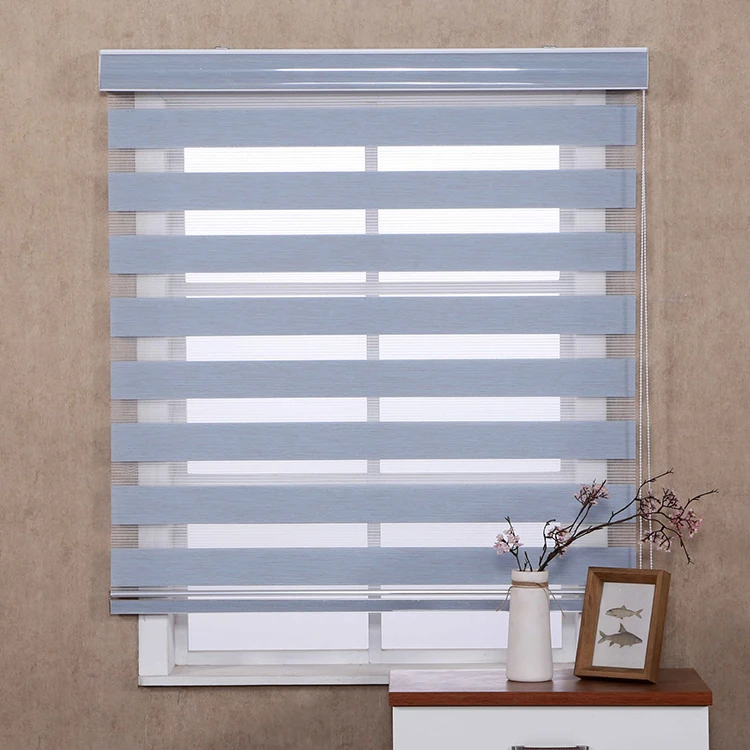 Wholesale Customized Modern Indoor Zebra Roller Blind Manual Day And Night Zebra Blinds