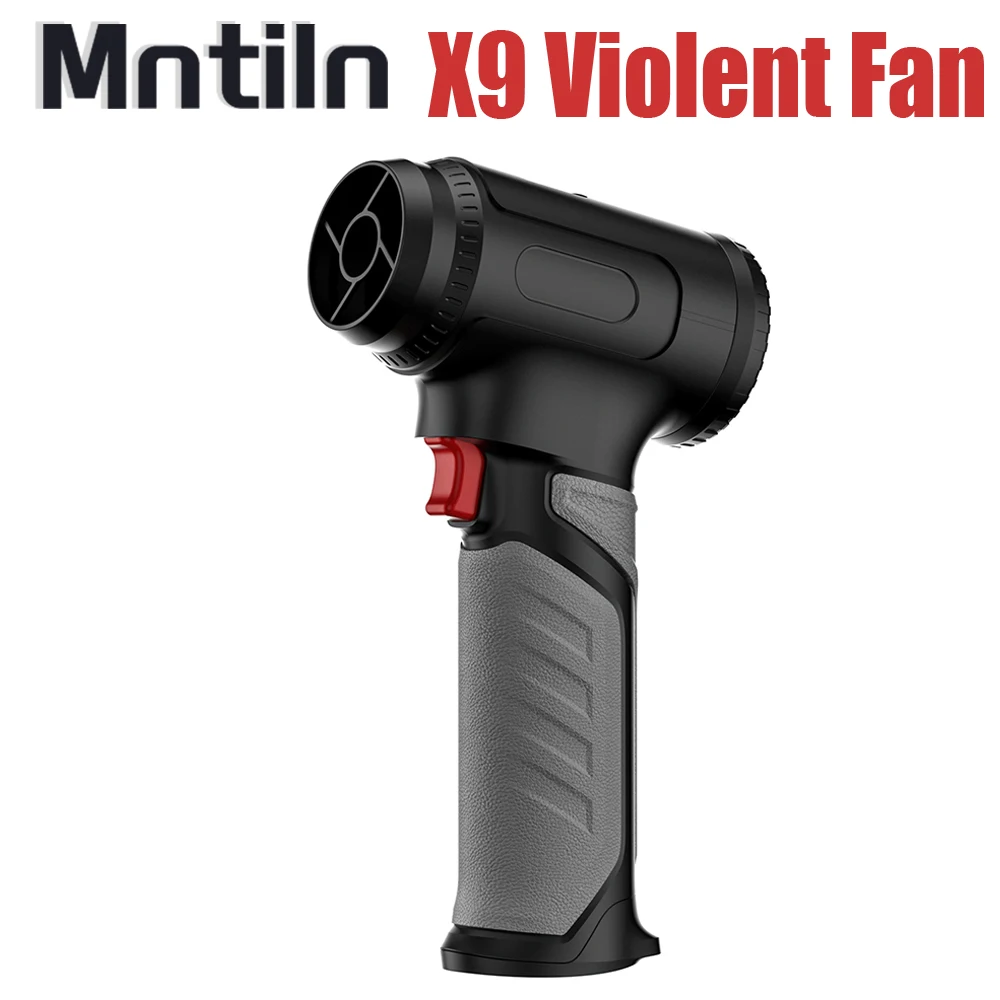 

X9 Violent fan Car Violent Air Blower Powerful Handheld Turbo Jet Fan High Speed 64mm Brushless Motor Thrust 1200g Car Washing