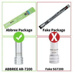 ABBREE AR-7200 Radio móvil doble banda VHF UHF