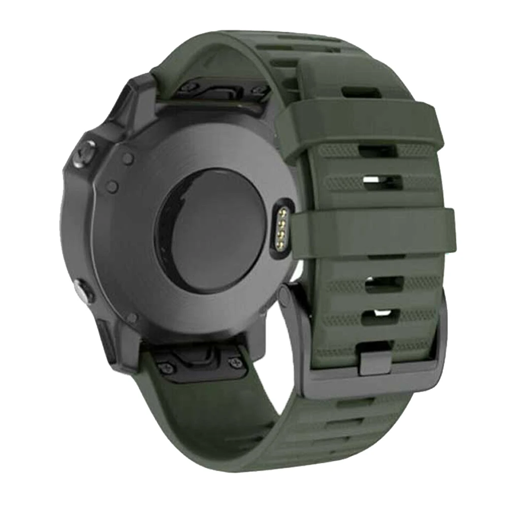 20 22 26mm Quickfit Strap For Garmin Fenix 8 7X 7 7S 6X 6 6S Pro 5X 5 5S Plus Epix Gen 2 47mm 51mm Silicone Watchband Bracelet