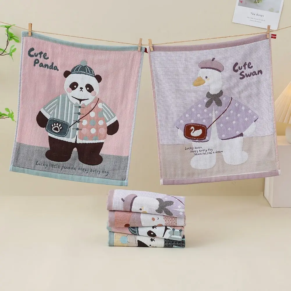 New 34x40cm Large Hand Towel Quick Dry Decorative Pure Cotton Dish Cloth 4 Layer Cotton Gauze Tea Towel Home Restaurant