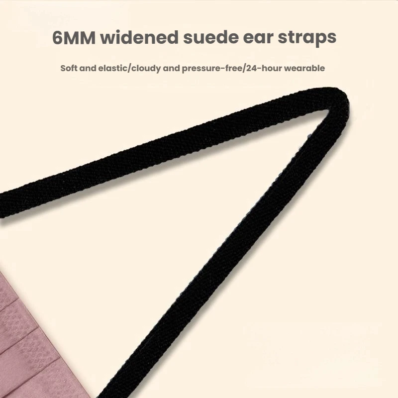 200 قطعة من بودرة معجون الفاصوليا السميكة مكونة من 4 طبقات للاستعمال مرة واحدة - 200/100/50/10 قطع مع شريط مطاطي ومشبك أنف قابل للتعديل، مناسبة للحفلات والسفر والأنشطة الخارجية وعشاق الموضة، #4