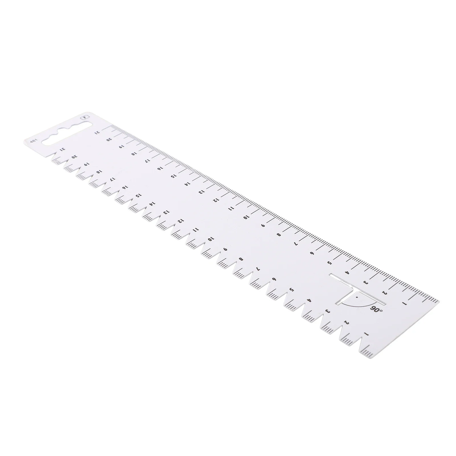 Convenient Length DIY Sewing Patchwork Seam Ruler Sewing Measuring Gauge Exquisite Workmanship Patchwork Seam Ruler