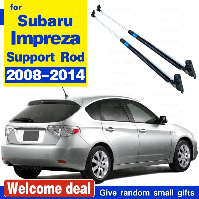 

Амортизаторы багажника для Subaru Impreza 2008-2014 Hatchback Saloon GR GH G3 Задняя дверь багажника Поршневой подъемник Опорный стержень Газовые стойки Амортизаторы