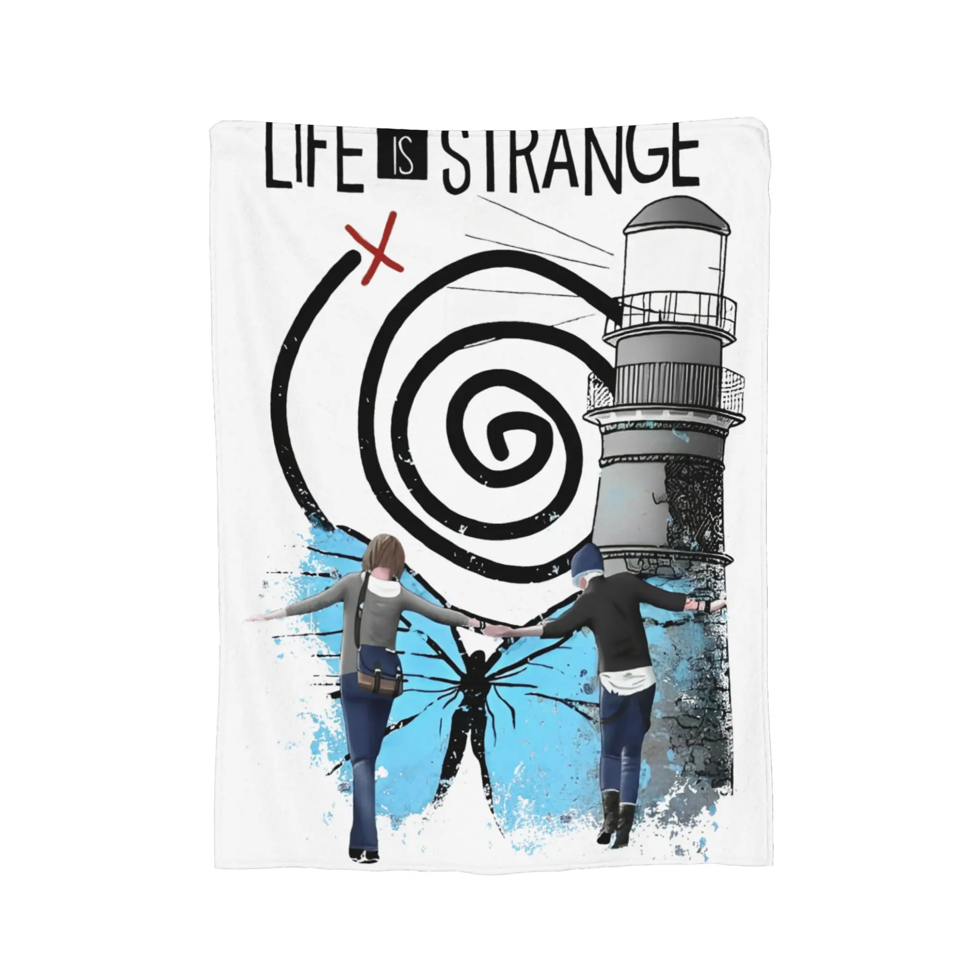 

Вязаное одеяло Life Is Strange - Partner In Time, пушистые пледы для дома, украшение для дивана, мягкие теплые покрывала