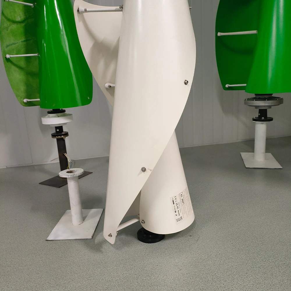 

High Power Max 6KW Wind Turbine 2 Blades 12V 24v 48v High Efficiency Power Output Turbine With Hybrid Charger System.
